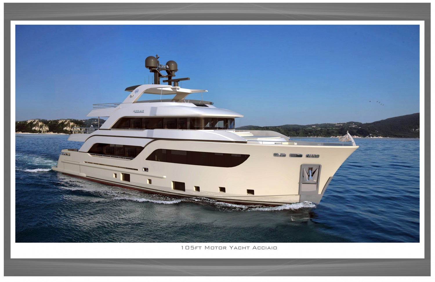 105ft motor yacht Acciaio 4